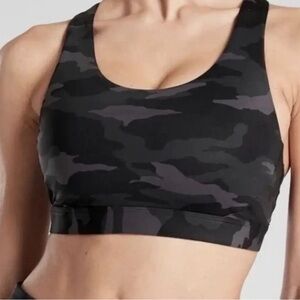 Athleta Camo Sports Bra NWT